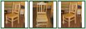 krzeso drewniane ,krzesa mocne i stabilne w kolorze jasnym