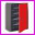 Szafka narzdziowa wiszca GSZW 05, kolor RAL3020 (czerwony)