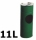 koszopopielniczka zielona pojemnosc 11 litrow 