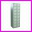 Szafa skrytkowa BS-16, 16 skrytek, wymiary szafki: wysoko�� 1850 mm, szeroko�� 600 mm, g��boko�� 500 mm, kolor RAL-7016