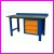St� warsztatowy SP-P, wymiar sto�u: 1500 x 750 mm + modu� SS-3-P z szafk� o trzech szufladach o wymiarach 620 x 580 x 650 mm, kolor RAL-7032
