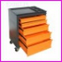 Wzek warsztatowy WSS-5 , 5 szuflad (70/70/120/130/200), wymiary wzka: wysoko 840mm, szeroko 666mm, gboko 430mm, kolor RAL-6010