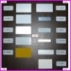 etykieta rozmiar 100x25 mm, etykiety z folii e-1002, etykieta foliowa m-0012, etykiety foliowe, na rolkach, poliwinylowe, polietylenowe, do druku termotransferowego, do inwentaryzacji