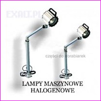 LAMPA MASZYNOWA LM-10 TOKARKA FREZARKA WIERTARKA 24V HALOGENOWA 70W