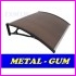 DASZEK NAD DRZWI ALUMINIOWY MODERN 120 x 100