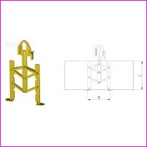 Uchwyt do kr�g�w blach miproClamp CH-H