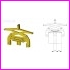 Uchwyt do kr�g�w blach miproClamp CH-K