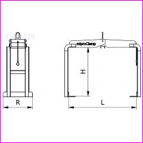 Zawiesie wid�owe miproClamp ES-U
