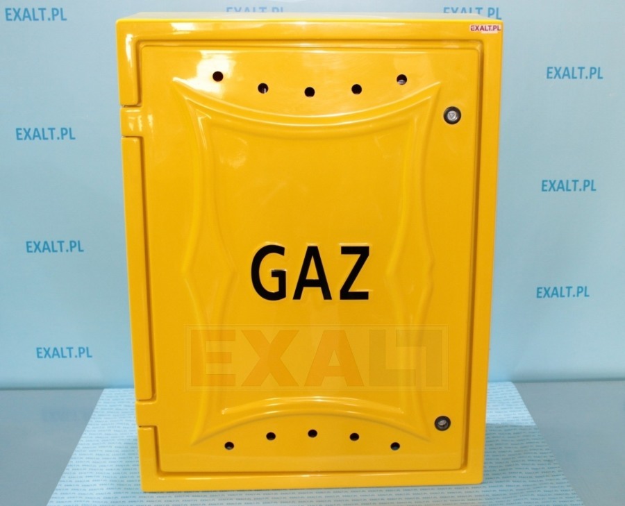 skrzynka gazowa podwojna z armatura