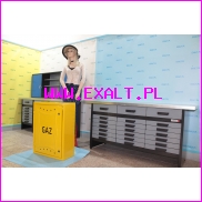 skrzynka gazowa z armatura komplet na 2 liczniki