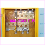 szafa gazowa na 2 liczniki 600x800x250 uchwyty na gazomierze lacznik na reduktor