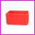 Pojemnik transportowy 60x40, kolor czerwony, wymiary zewn�trzne 600x400x300mm, wysoko�� przy sztaplowaniu 270mm