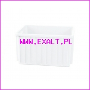 pojemnik transportowy 80 60 bialy
