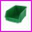 Pojemnik warsztatowy (z moliwoci sztaplowania) Typ I, kolor zielony, wymiary 440x285x210mm, pojemno 12,0 dm szecienych