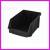 Pojemnik warsztatowy (z moliwoci sztaplowania) Typ II, kolor czarny, wymiary 314x202x148mm, pojemno 4,0 dm szecienych