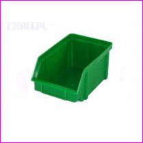 Pojemnik warsztatowy (z moliwoci sztaplowania) Typ III, kolor zielony, wymiary 224x144x108mm, pojemno 1,6 dm szecienych