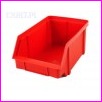 Pojemnik warsztatowy (z moliwoci sztaplowania) Typ I, kolor czerwony, wymiary 440x285x210mm, pojemno 12,0 dm szecienych