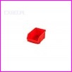 Pojemnik warsztatowy (z moliwoci sztaplowania) Typ V, kolor czerwony, wymiary 119x77x56mm, pojemno 0,2 dm szecienych