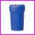 Pojemnik na odpady og�lne i segregowane CanColector RCC00150BU, 150 litrowy, wysoko�� 0,88 m, �rednica g�rna 0,55 mm, �rednica dolna 0,41 mm, otw�r wrzutowy 0,12 m, kolor niebieski