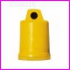 Pojemnik na odpady og�lne i segregowane TidyTop RTT002050YE - otw�r wrzutowy okr�g�y, 205 litrowy, wysoko�� 1,20 m, �rednica g�rna 0,68 m, �rednica dolna 0,80 m, otw�r wrzutowy 0,18 m, kolor ��ty
