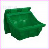 Pojemnik na piasek i s�l SGB000150GN, 150 litrowy, d�ugo�� 0,87m, szeroko�� 0,76m, wysoko�� 0,81m, kolor zielony