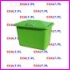 Skrzynia na sl, piasek i sorbent typ G1 220 litrw, wymiary: 580x790x490 mm, kolor: zielony