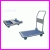 W�zek platformowy mini ze sk�adan� por�cz� TSS-11 , max 150 kg , platforma �adunkowa 480x740mm , ko�a fi 100mm