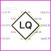 Etykiety samoprzylepne ostrzegawcza LQ (ograniczona ilo towar niebezpieczny), 107x107mm, papier PӣPOYSK, (1000szt.)
