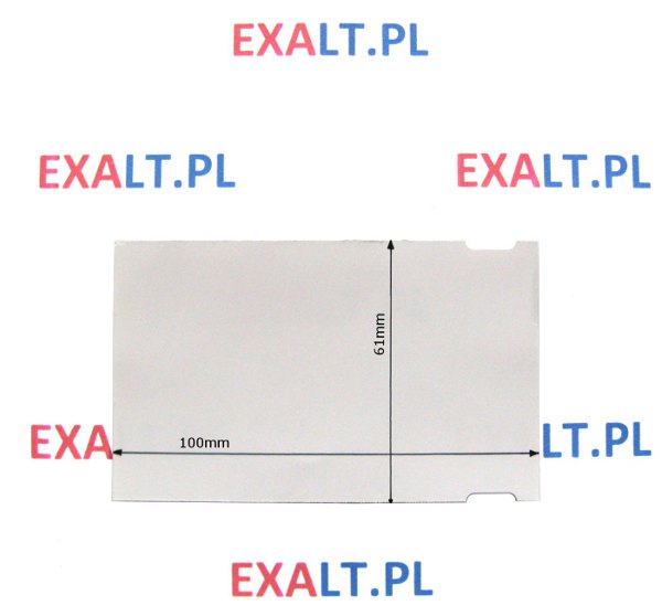 wymiary metki 100x61mm