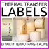 Rolka etykiet termotransferowych 32x15mm, gilza 40mm, naw�j 4000 etykiet na rolce, klej odlepny