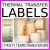 rolki etykiety termotransferowe, rolka etykiet termotransferowych gilza 40mm