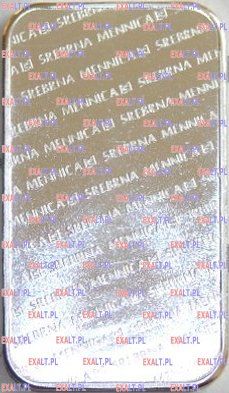 srebrna mennica rewers 1oz