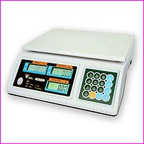 Waga kalkulacyjna DS-700 BR do 15kg, na baterie i na prd, legalizowana, dwuzakresowa z podwjn dokadnoci