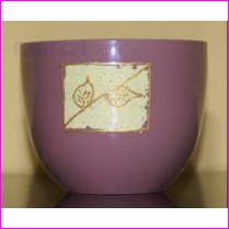 Doniczka Ceramiczna Classic 2 o �rednicy 16,5cm. Wz�r 01. Czerwona. Cena za 6szt