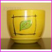 Doniczka Ceramiczna Classic 2 o �rednicy 16,5cm. Wz�r Li��. ��ta. Cena za 6szt