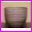Doniczka Ceramiczna Classic 2 o �rednicy 16,5cm. Wz�r Paski. Fioletowa. Cena za 6szt