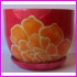 Doniczka Ceramiczna Tapeta Classic 3 o �rednicy 19,5cm. Wz�r 07. Cena za 6szt
