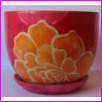 Doniczka Ceramiczna Tapeta 2 o �rednicy 32cm. Wz�r 07. Cena za 6szt