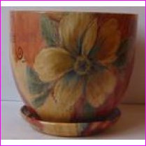 doniczka ceramiczna, kwadratowa, stojca, do uprawy zi w doniczkach, kwiatw doniczkowych