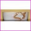 Doniczka Ceramiczna Kaktusiarka 1 o szeroko�ci 11cm. Wz�r 05. Czerwona. Cena za 6szt