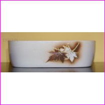 Doniczka Ceramiczna Kaktusiarka 2 o szeroko�ci 13,5cm. Wz�r 04. ��ta. Cena za 6szt