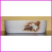 Doniczka Ceramiczna Kaktusiarka 3 o szeroko�ci 17,5cm. Wz�r 04. Piaskowa. Cena za 6szt