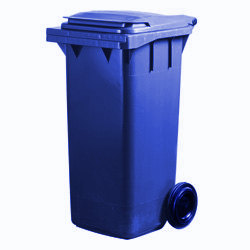 pojemnik na odpady bytowe mgb120 niebieski