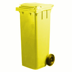 pojemnik na odpady bytowe mgb140 zolty
