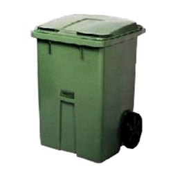 pojemnik na odpady bytowe mgb370 zielony