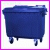 Pojemnik na odpady bytowe - model MGB 660 niebieski, o pojemnoci 660 litrw