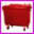 Pojemnik na odpady bytowe - model MGB 660 czerwony, o pojemnoci 660 litrw