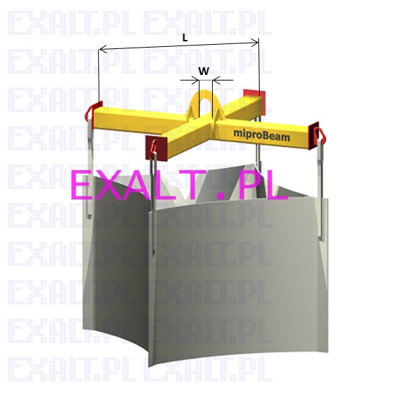 Trawers miproBeam TBB-B do podnoszenia work�w Big-Bag