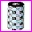 ta�ma termotransferowa woskowo-�ywiczna zebra (seria 3400), 174mm x 450m