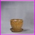 Doniczka Malwa, �rednica 12 cm, wysoko�� 10 cm, kolor doniczek szkliwiony 5001